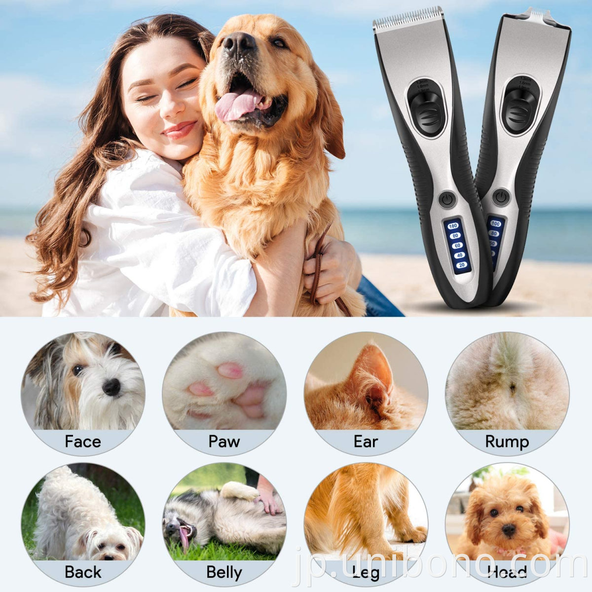 Electric Dog Pet Kit Shaver Trimmer